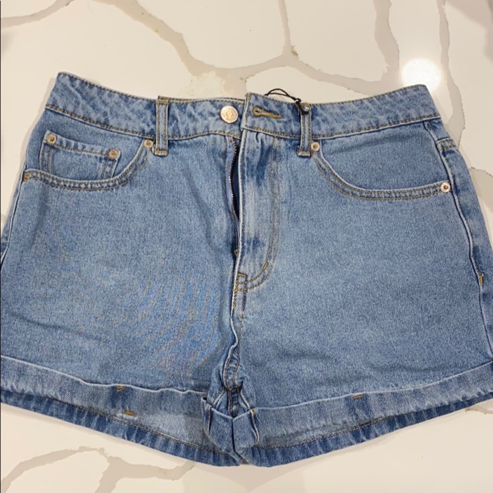 Jean Mom Shorts